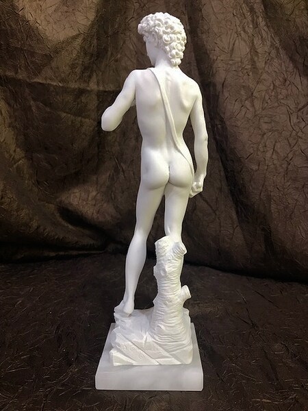 David By Michelangelo Sculpture 11" High